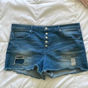 5 button Denim Shorts